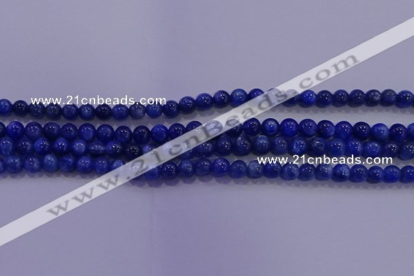 CKC721 15.5 inches 5mm round natural kyanite gemstone beads