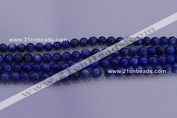 CKC722 15.5 inches 6mm round natural kyanite gemstone beads