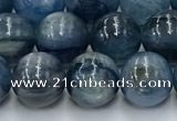 CKC771 15.5 inches 8mm round blue kyanite beads wholesale