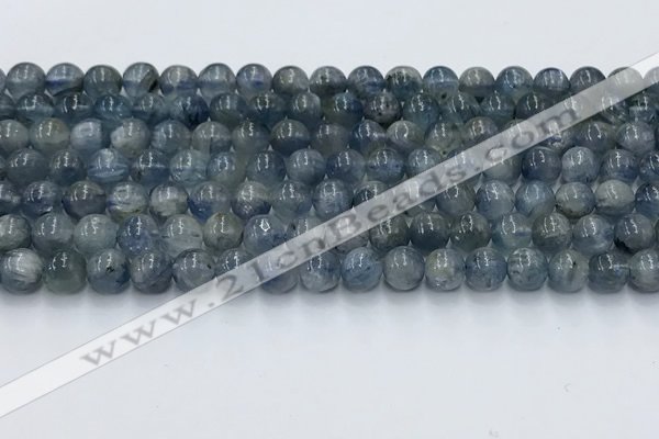 CKC774 15.5 inches 6mm round blue kyanite beads wholesale