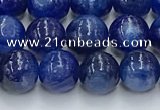 CKC778 15.5 inches 6mm round blue kyanite beads wholesale