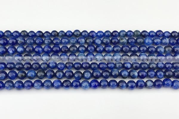 CKC782 15.5 inches 6mm round natural kyanite gemstone beads