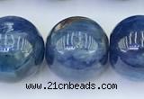 CKC803 15 inches 12mm round blue kyanite beads