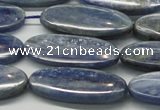 CKC95 15.5 inches 13*30mm oval natural kyanite gemstone beads