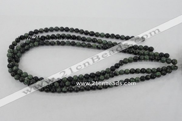 CKJ102 15.5 inches 6mm round kambaba jasper beads wholesale