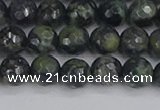 CKJ311 15.5 inches 6mm faceted round kambaba jasper beads