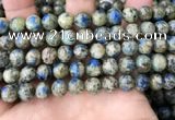 CKJ415 15.5 inches 8mm round k2 jasper beads wholesale