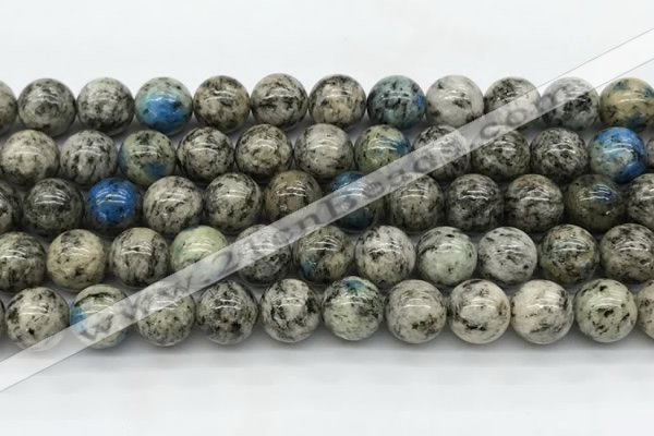 CKJ460 15.5 inches 10mm round natural k2 jasper beads wholesale