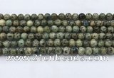 CKJ463 15.5 inches 6mm round natural k2 jasper beads wholesale