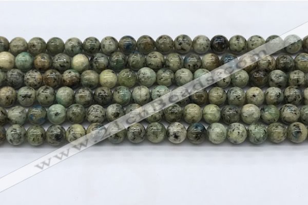 CKJ463 15.5 inches 6mm round natural k2 jasper beads wholesale