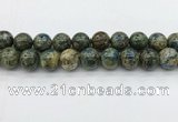 CKJ479 15.5 inches 16mm round natural k2 jasper beads wholesale