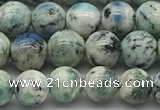 CKJ502 15.5 inches 6mm round natural k2 jasper gemstone beads