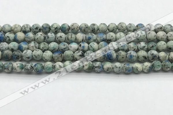 CKJ502 15.5 inches 6mm round natural k2 jasper gemstone beads
