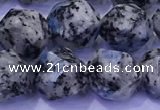 CKJ709 15.5 inches 12mm faceted nuggets imitation k2 jasper beads