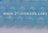 CKQ332 15.5 inches 12mm round dyed crackle quartz beads wholesale