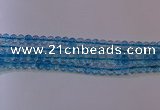 CKQ370 15.5 inches 4mm round dyed crackle quartz beads wholesale