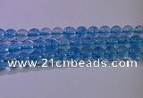 CKQ372 15.5 inches 8mm round dyed crackle quartz beads