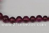 CKQ50 15.5 inches 6mm - 12mm round dyed crackle quartz beads