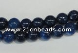 CKU101 15.5 inches 6mm round dyed kunzite beads wholesale