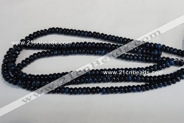 CKU110 15.5 inches 5*8mm rondelle dyed kunzite beads wholesale