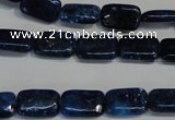 CKU122 15.5 inches 8*12mm rectangle dyed kunzite beads wholesale