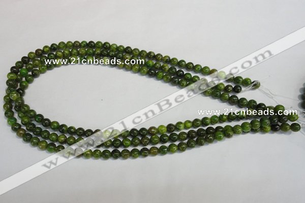 CKU142 15.5 inches 6mm round dyed kunzite beads wholesale