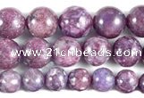 CKU16 15 inches 8mm,10mm & 12mm round purple kunzite beads