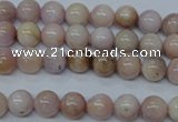 CKU202 15.5 inches 7mm round pink kunzite beads wholesale