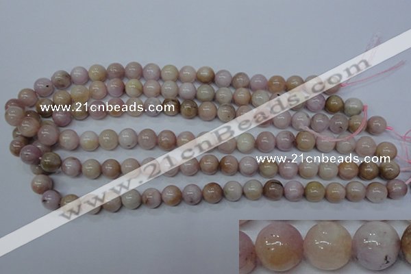 CKU202 15.5 inches 7mm round pink kunzite beads wholesale