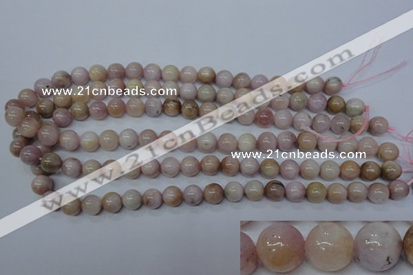 CKU203 15.5 inches 8mm round pink kunzite beads wholesale