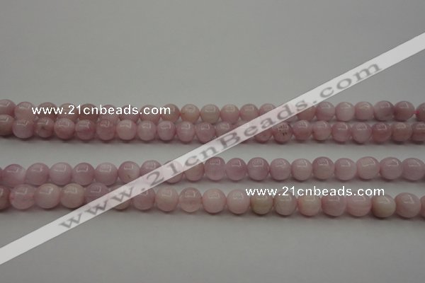 CKU251 15.5 inches 6mm round pink kunzite beads wholesale