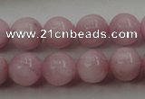 CKU252 15.5 inches 7mm round pink kunzite beads wholesale