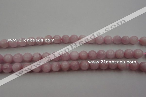 CKU252 15.5 inches 7mm round pink kunzite beads wholesale