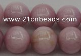 CKU255 15.5 inches 12mm round pink kunzite beads wholesale