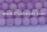 CKU261 15.5 inches 6mm round natural pink kunzite beads