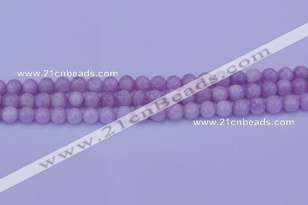 CKU262 15.5 inches 8mm round natural pink kunzite beads