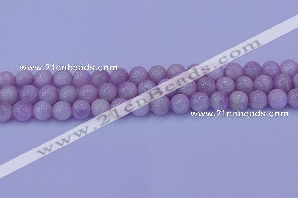 CKU263 15.5 inches 10mm round natural pink kunzite beads