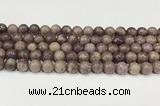 CKU342 15.5 inches 10mm round lepidolite gemstone beads wholesale