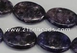 CKU42 15.5 inches 18*25mm oval purple kunzite beads wholesale