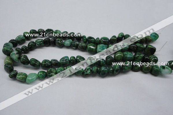 CKU54 15.5 inches 8*10mm - 10*12mm nuggets dyed kunzite beads