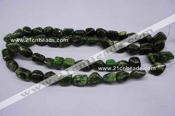 CKU55 15.5 inches 12*16mm - 14*20mm nuggets dyed kunzite beads