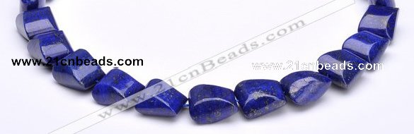 CLA30 14*18mm deep blue dyed lapis lazuli gemstone beads