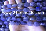 CLB1027 15.5 inches 10*14mm faceted oval labradorite gemstone beads