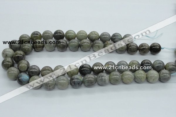 CLB103 15.5 inches 16mm round labradorite gemstone beads wholesale