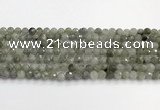 CLB1075 15.5 inches 6mm faceted round labradorite beads