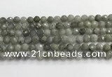 CLB1076 15.5 inches 8mm faceted round labradorite beads