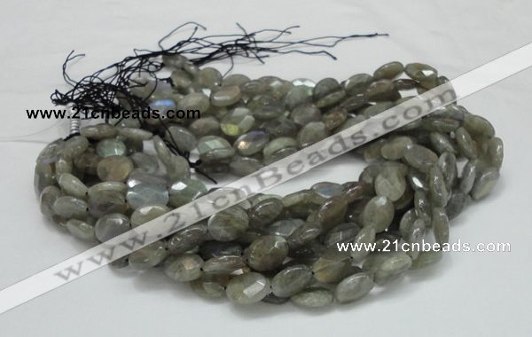 CLB11 16 inches 12*16mm faceted oval labradorite gemstone beads