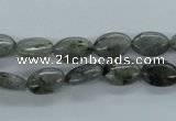 CLB111 15.5 inches 8*12mm oval labradorite gemstone beads wholesale