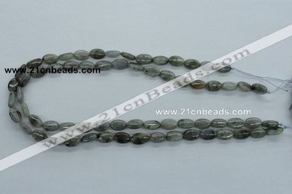 CLB111 15.5 inches 8*12mm oval labradorite gemstone beads wholesale