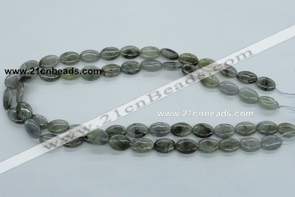 CLB112 15.5 inches 10*14mm oval labradorite gemstone beads wholesale